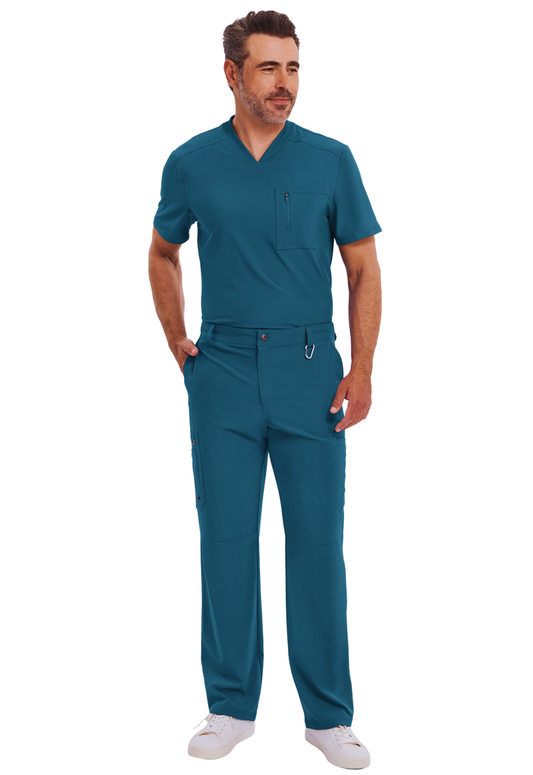 Infinity Men’s Tuckable V-Neck Top and Pant Set