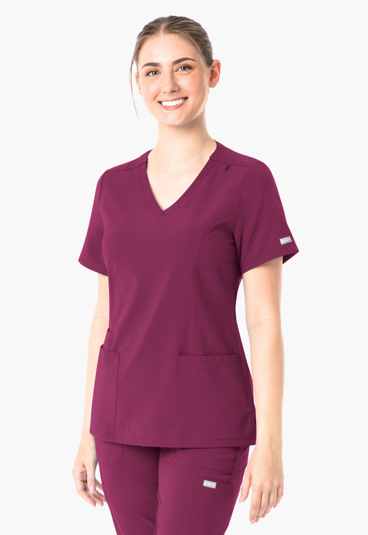 Momentum V - Neck Top with Wide Leg Pants Style 5001 / 5094