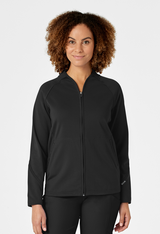 Wink Women's Fleece Scrub Jacket - 8209