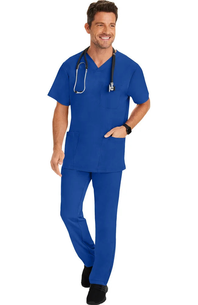 HH Works Men's Scrubs Mathew Top and Ryan Pant