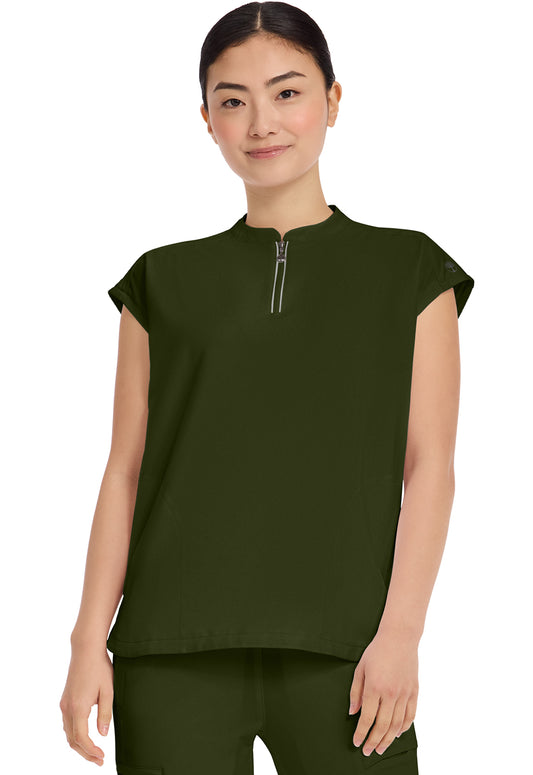 HH360 Sandy Zip Mandarin Collar Top and Nisha Pant 2286 / 9152
