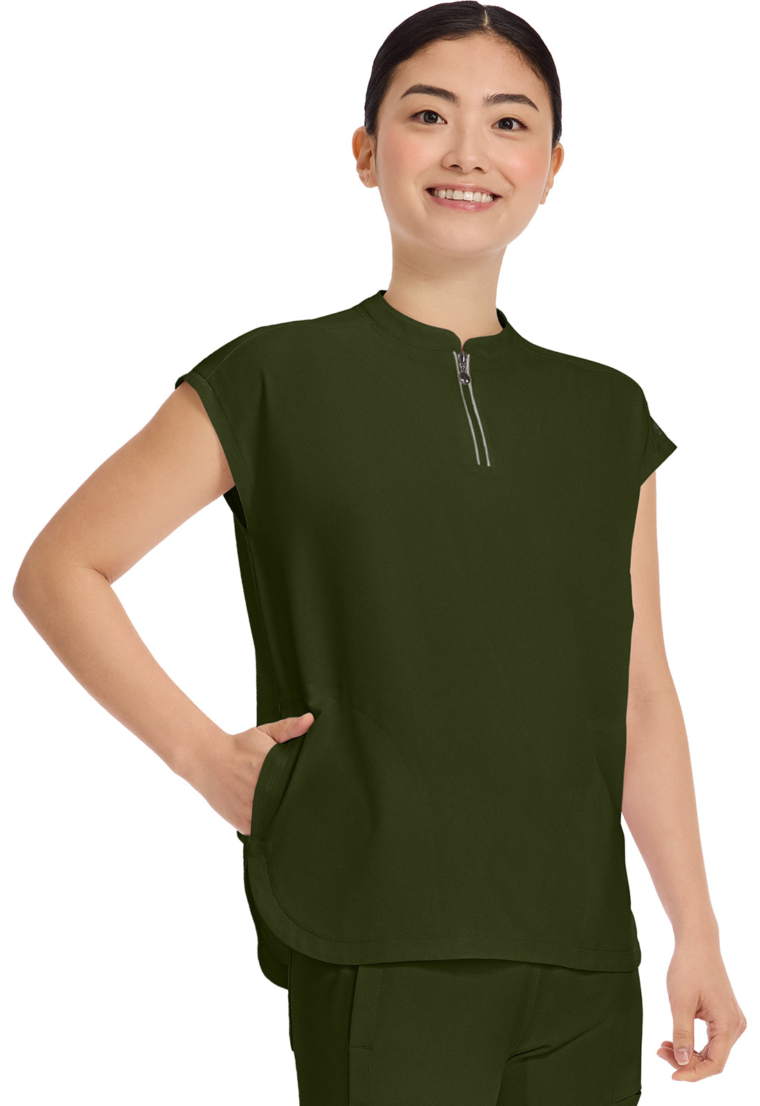 HH360 Sandy Zip Mandarin Collar Top and Nisha Pant 2286 / 9152