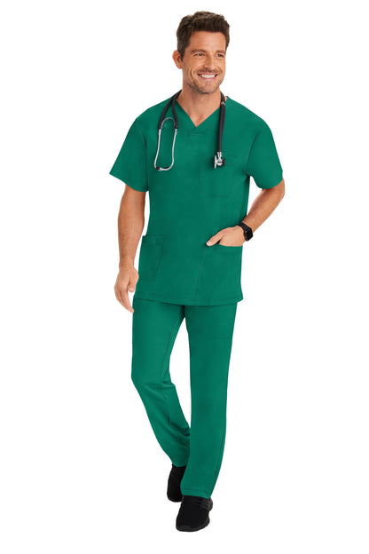 HH Works Men's Scrubs Mathew Top and Ryan Pant