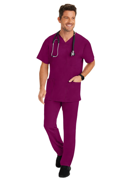 HH Works Men's Scrubs Mathew Top and Ryan Pant