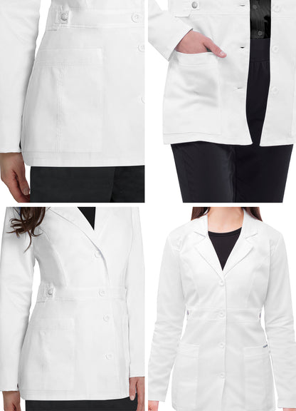 ADAR 28" Tab-Waist Lab Coat - 3300