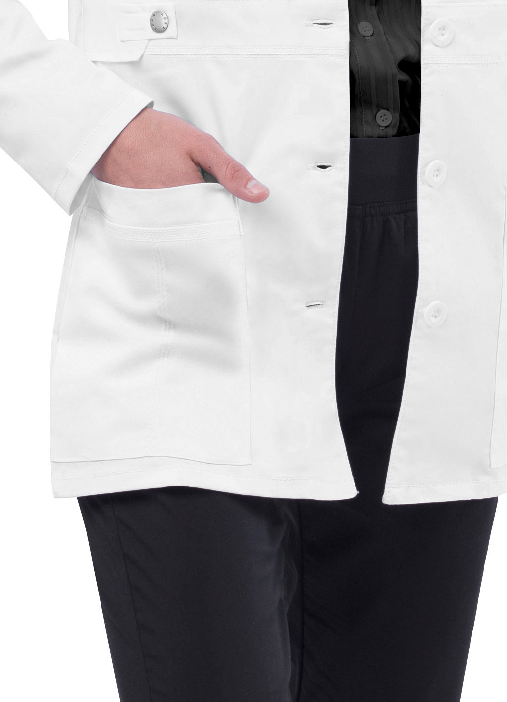 ADAR 28" Tab-Waist Lab Coat - 3300