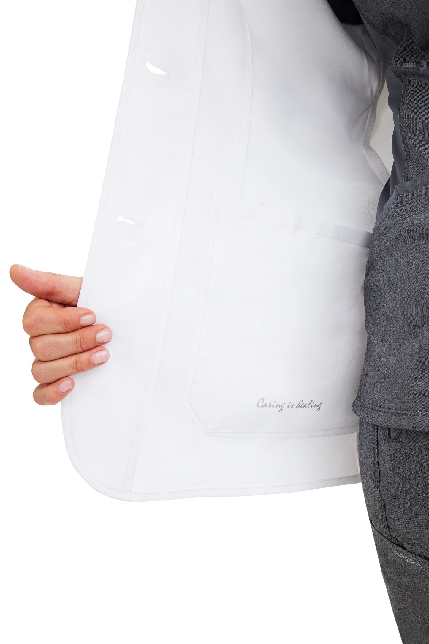 Healing Hands Flo 30 ½” Tall Labcoat - 5160T