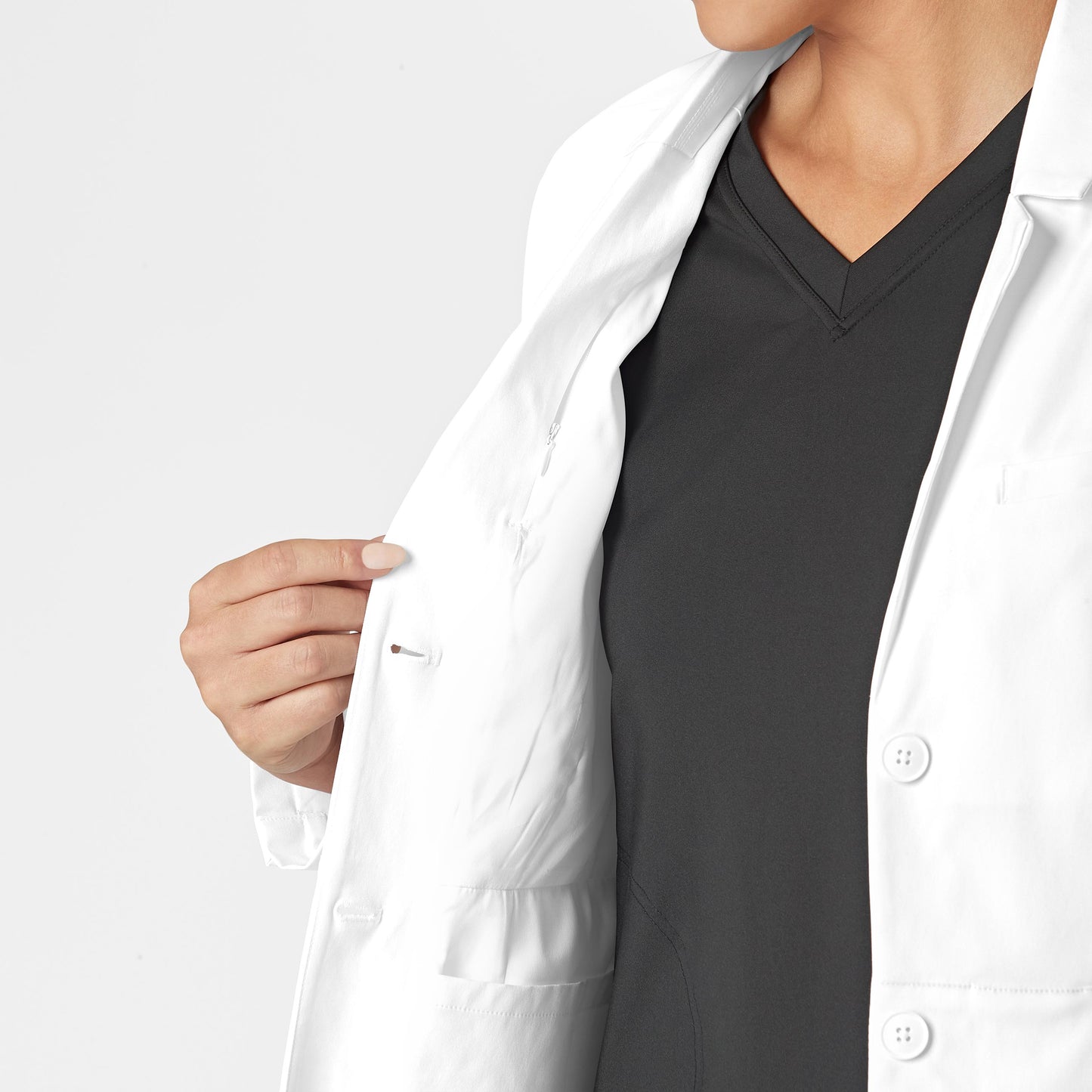 Wink Slate 28" Lab coat - 7272
