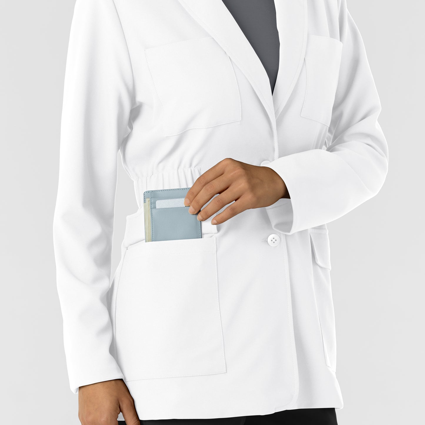 Wink Women's Blazer 29" Lab Coat - 8166