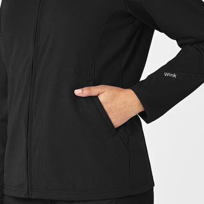 Wink Women's Fleece Scrub Jacket - 8209