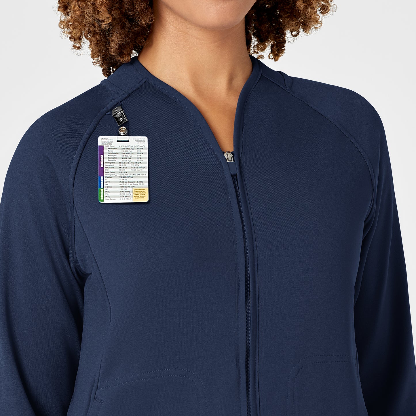 Wink Women's Fleece Scrub Jacket - 8209