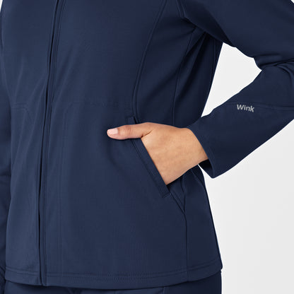 Wink Women's Fleece Scrub Jacket - 8209