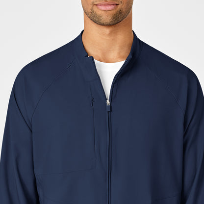 W123 Men's Scrub Jacket - 8355