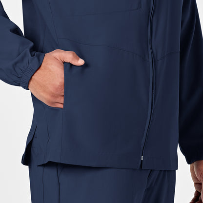 W123 Men's Scrub Jacket - 8355