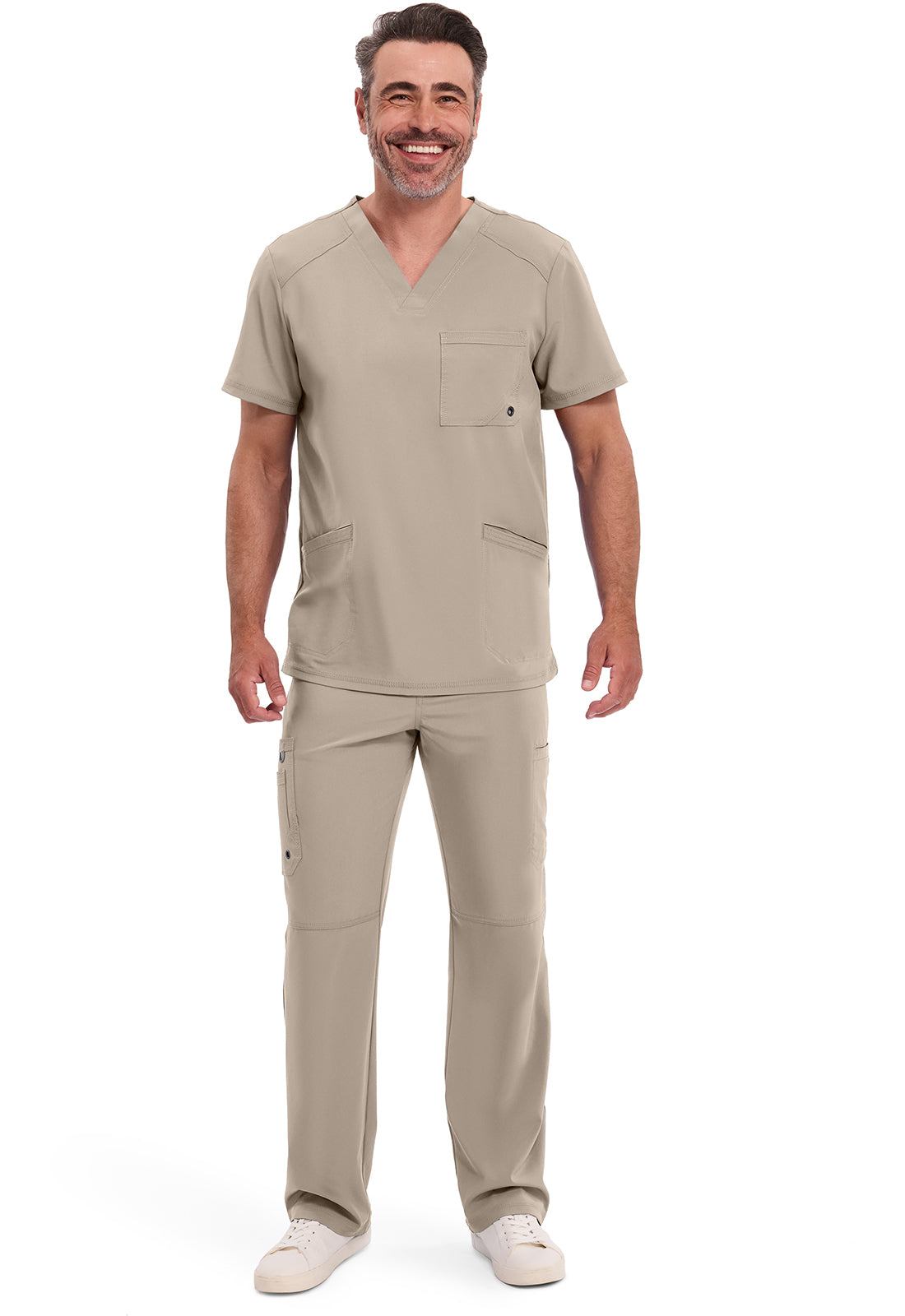 Infinity Men’s V-Neck Top and Pant Set CK900A/ CK200A