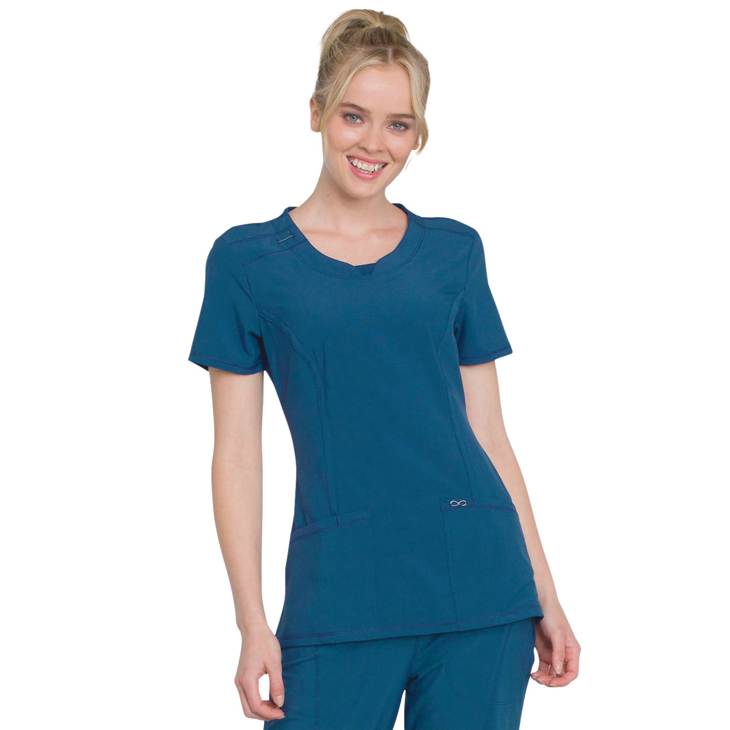 Infinity Women’s Round Neck Top and Pant Set