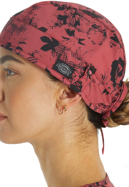 Dickies Women’s Print Scrub Cap in Grunge N Roses