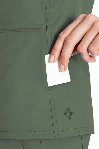 Med Couture Side pocket Top and Zipper Pant Set MC 2468 / MC 2702