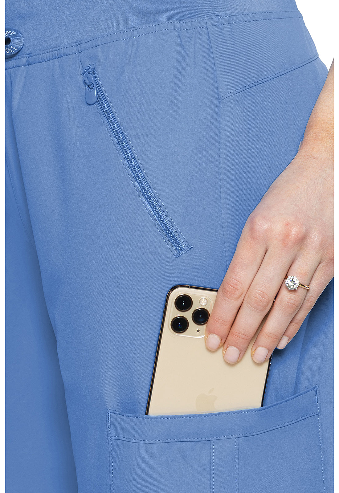 Med Couture Zip Front Top and Zipper Pant Set MC 609 / MC 2702