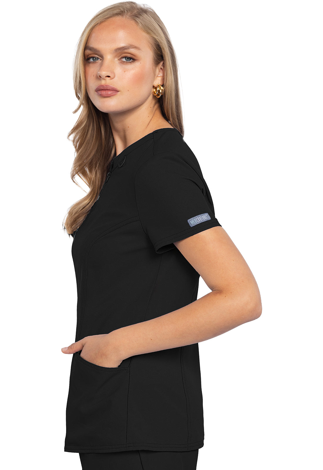 Med Couture Zip Front Top and Zipper Pant Set MC 609 / MC 2702