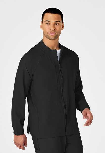 W123 Men's Scrub Jacket - 8355