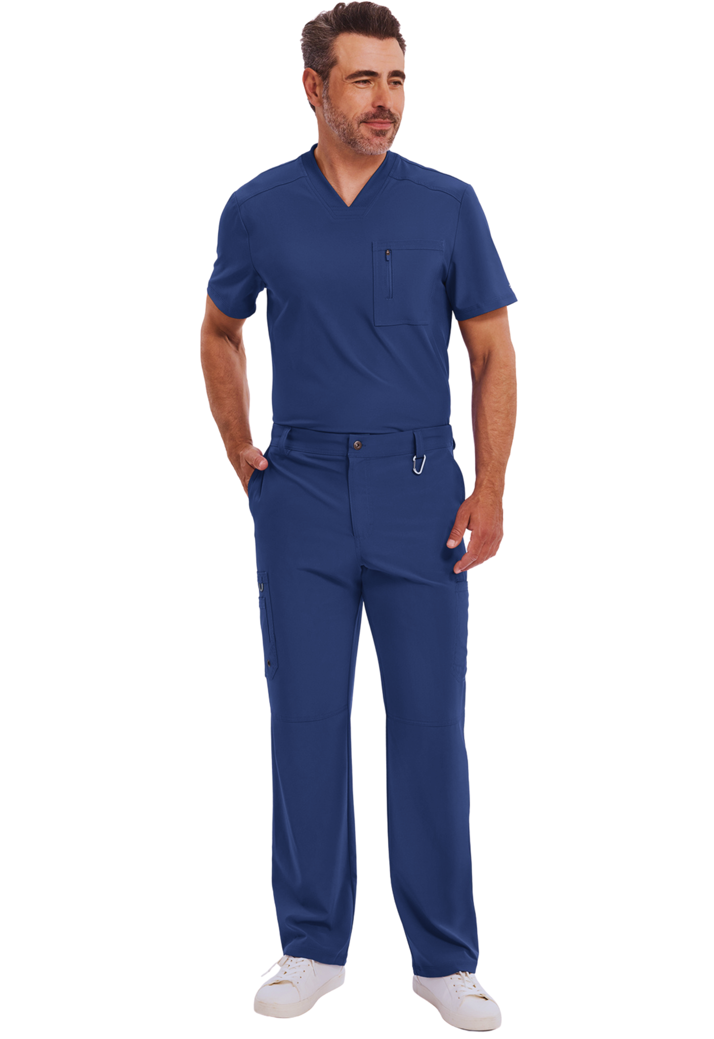 Infinity Men’s Tuckable V-Neck Top and Pant Set