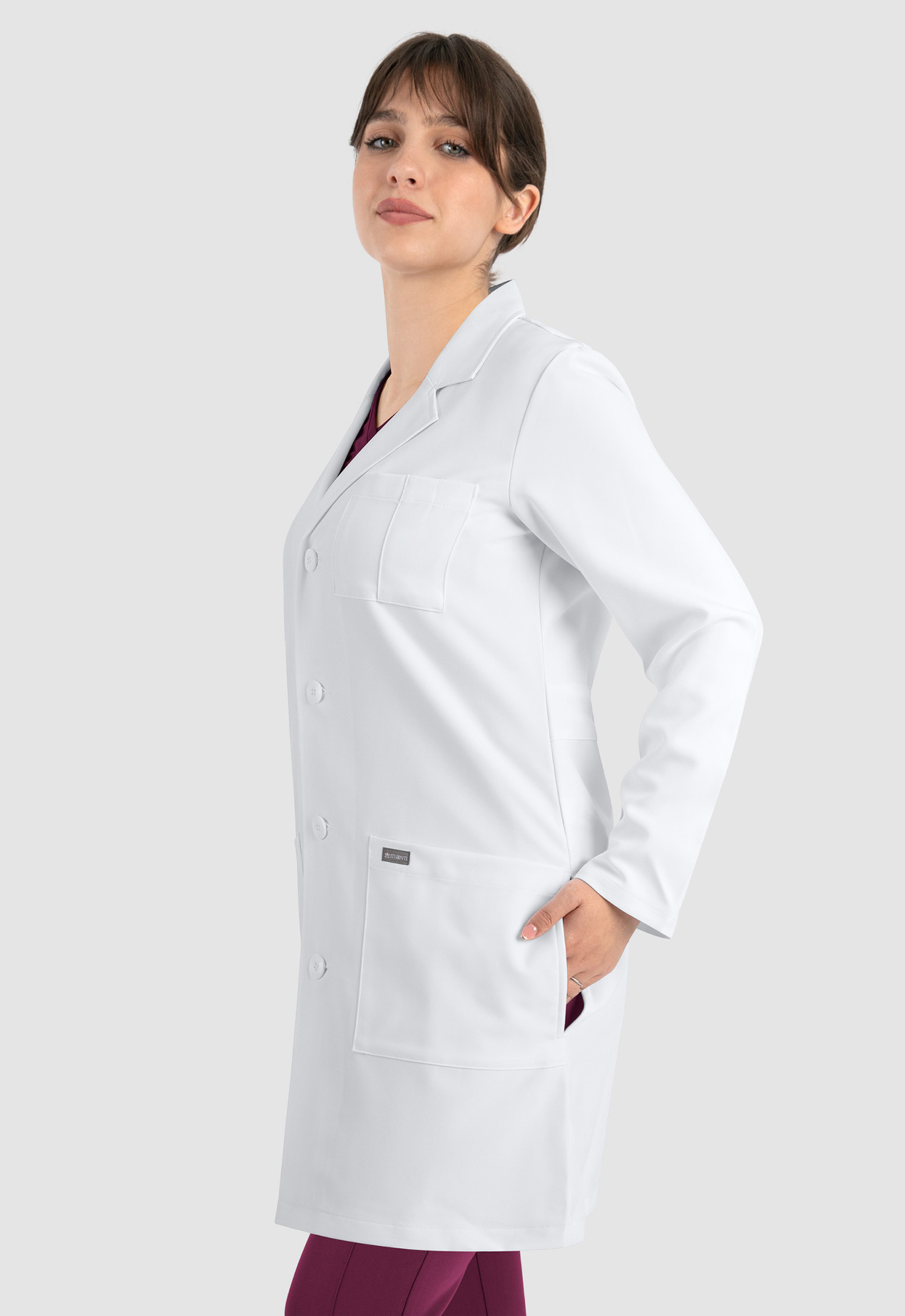MOMENTUM Unisex 36.5 " Lab Coat - 7555