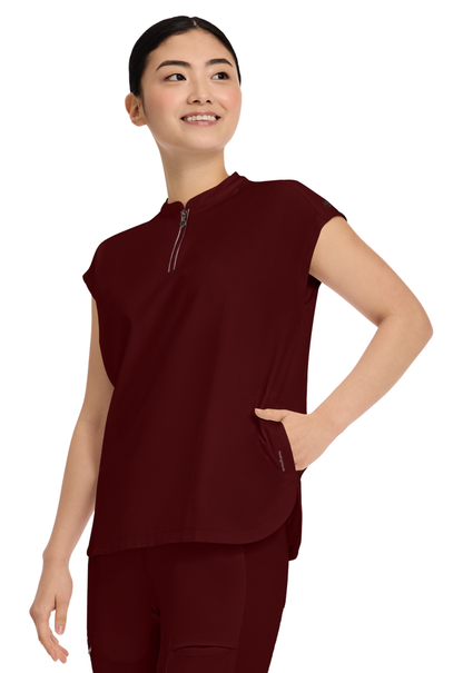 HH360 Sandy Zip Mandarin Collar Top and Nisha Pant 2286 / 9152