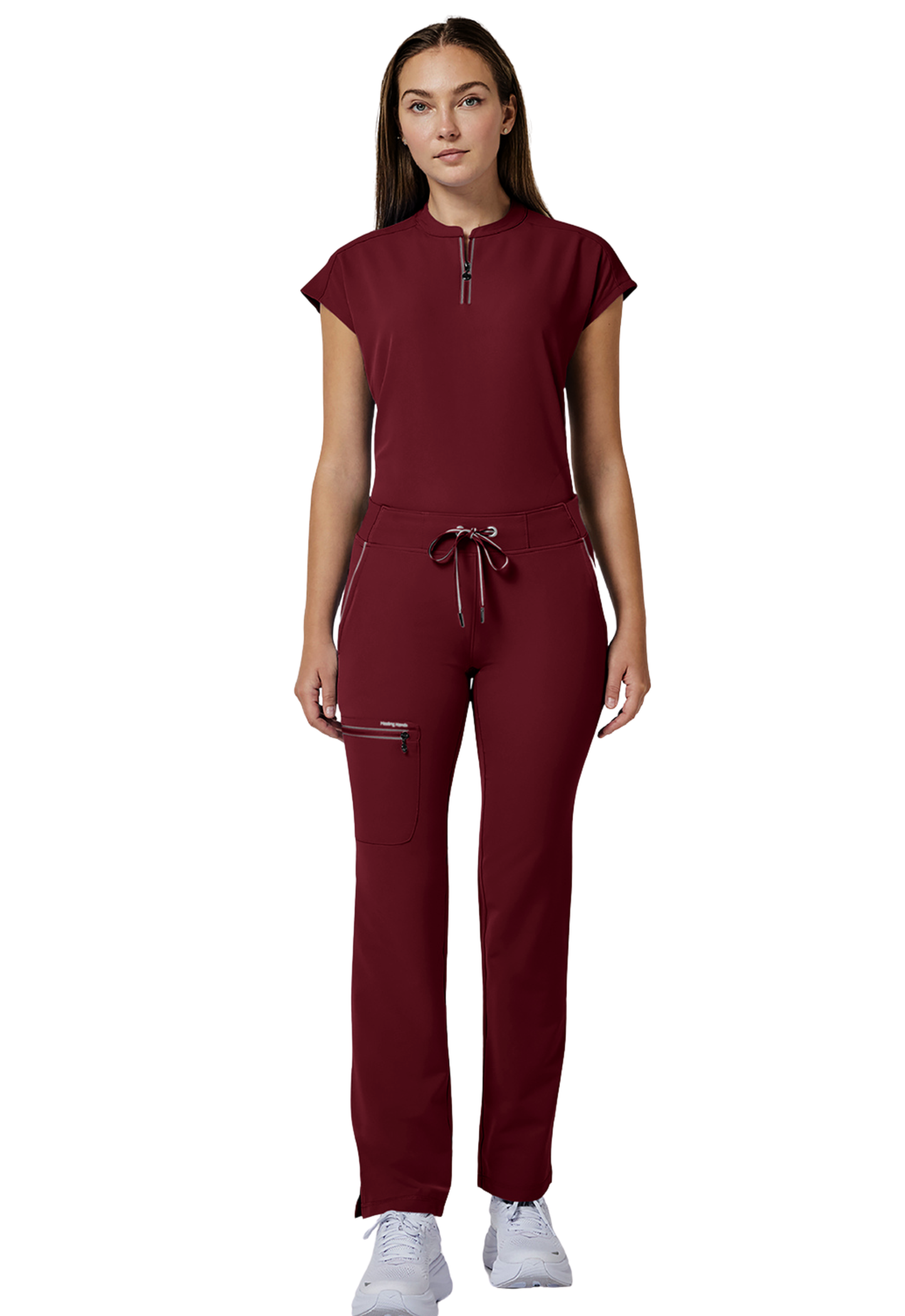 HH360 Sandy Zip Mandarin Collar Top and Nisha Pant 2286 / 9152