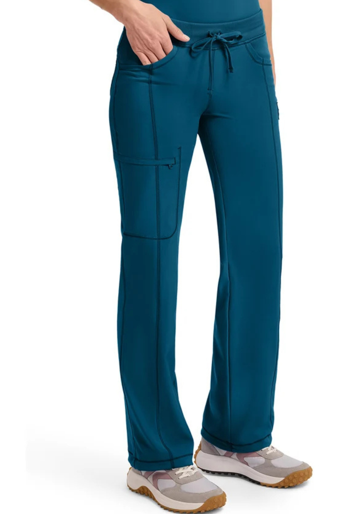 Infinity Women’s Mock Wrap Top and Pant Set 2625A/ 1123A
