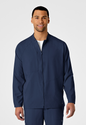 W123 Men's Scrub Jacket - 8355