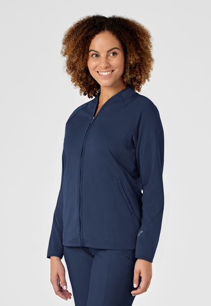 Wink Women's Fleece Scrub Jacket - 8209