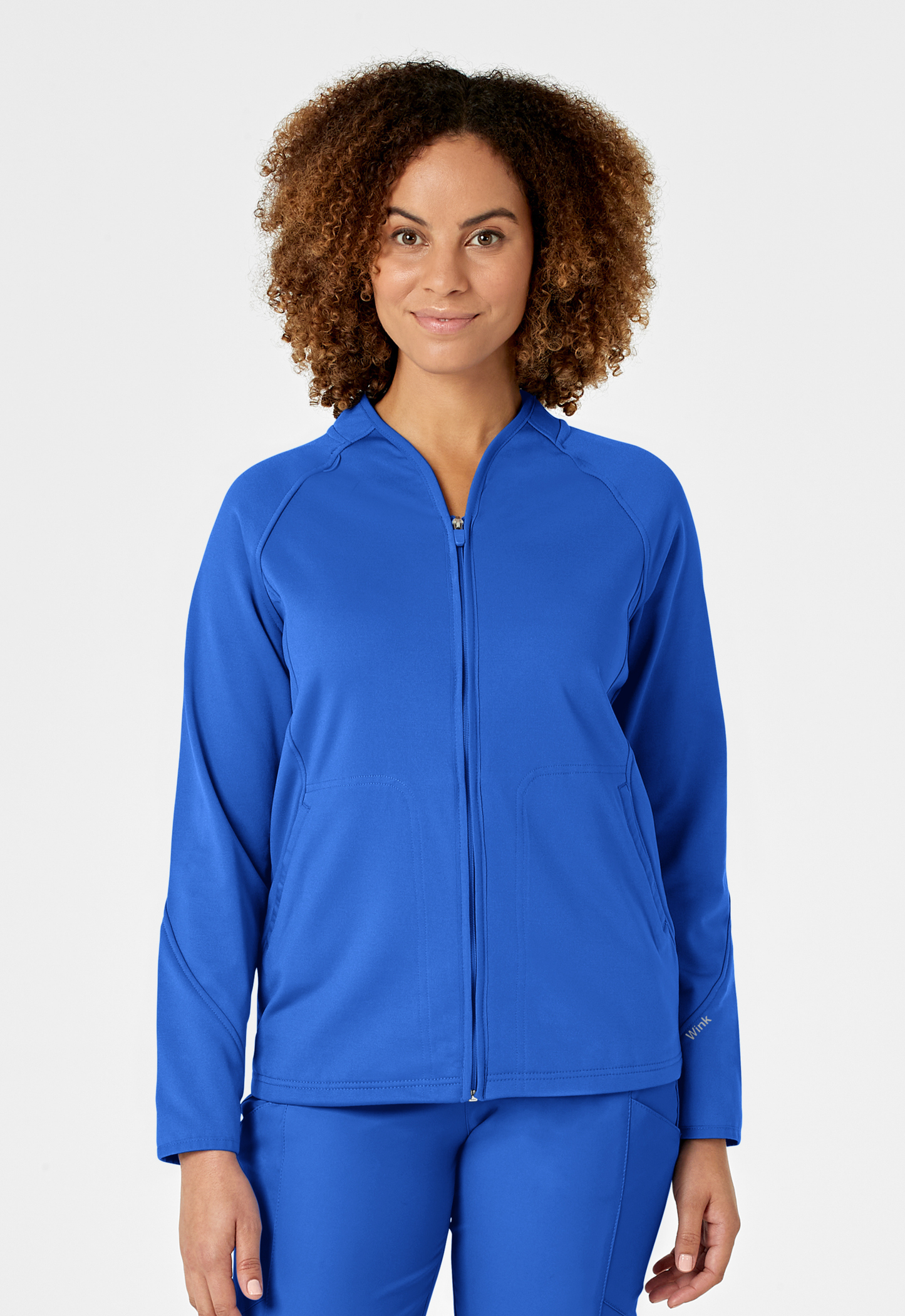 Wink Women's Fleece Scrub Jacket - 8209
