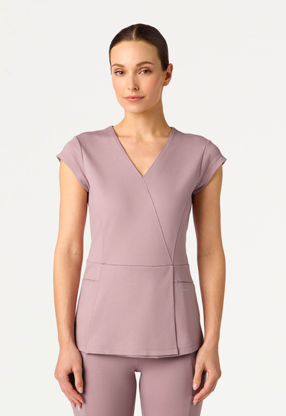 Isla Mock Wrap Top with Perri Yoga Boot Cut Pant W210001 / W40005