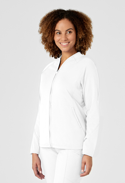 Wink Women's Fleece Scrub Jacket - 8209