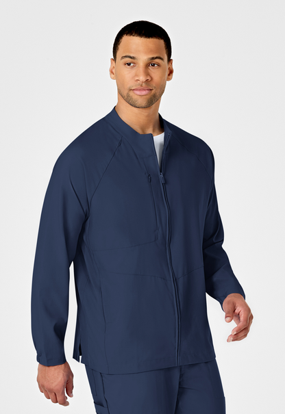 W123 Men's Scrub Jacket - 8355