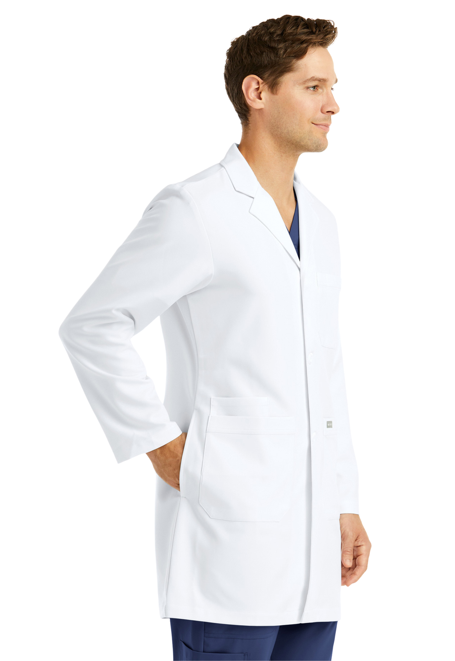 MOMENTUM Men's 36" Lab Coat- 5872