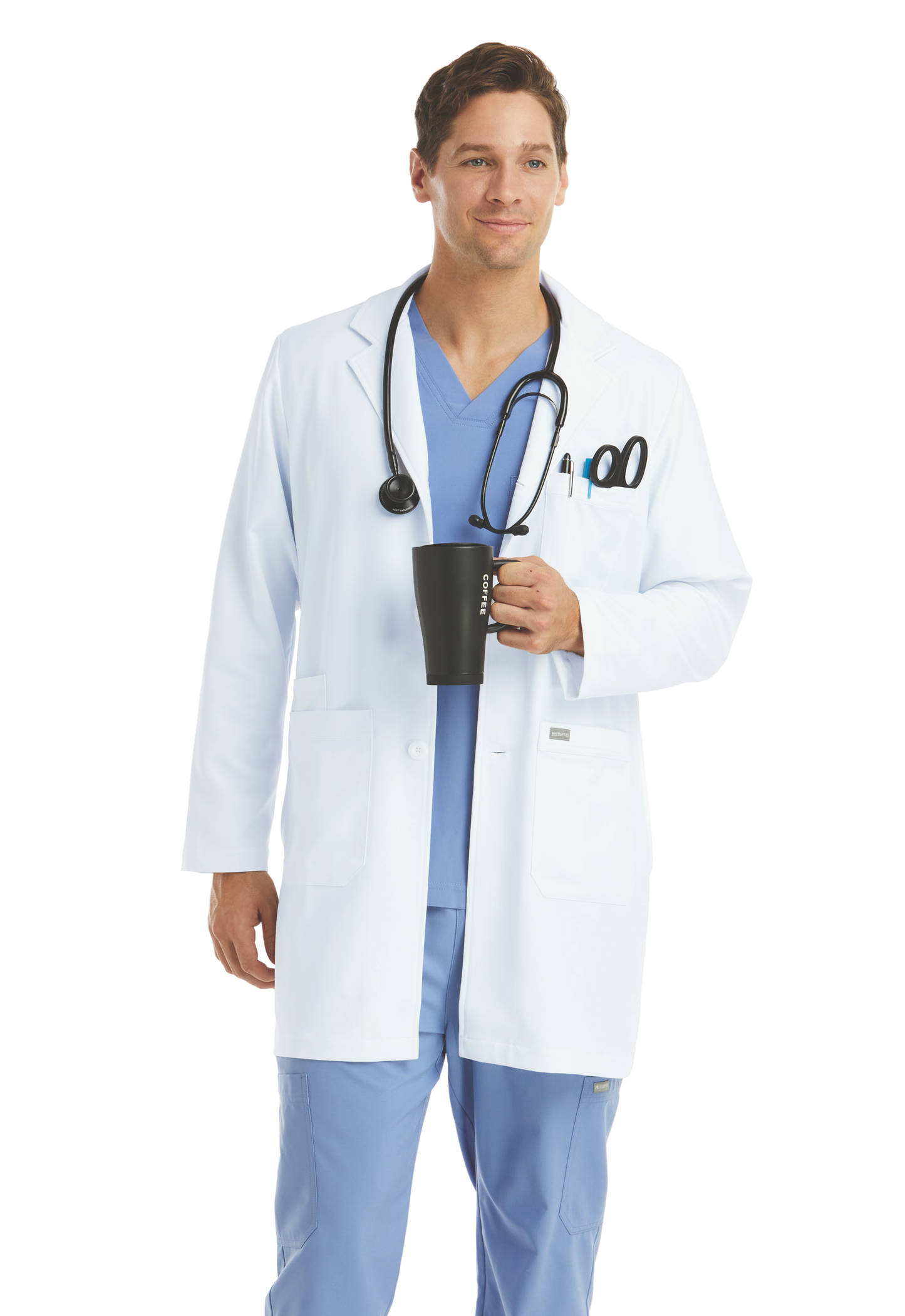 MOMENTUM Men's 36" Lab Coat- 5872