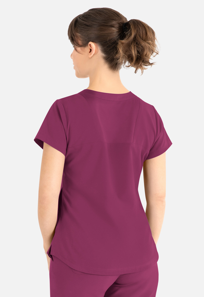 Momentum Round Neck Top with Wide Leg Pants Style 5005/ 5094