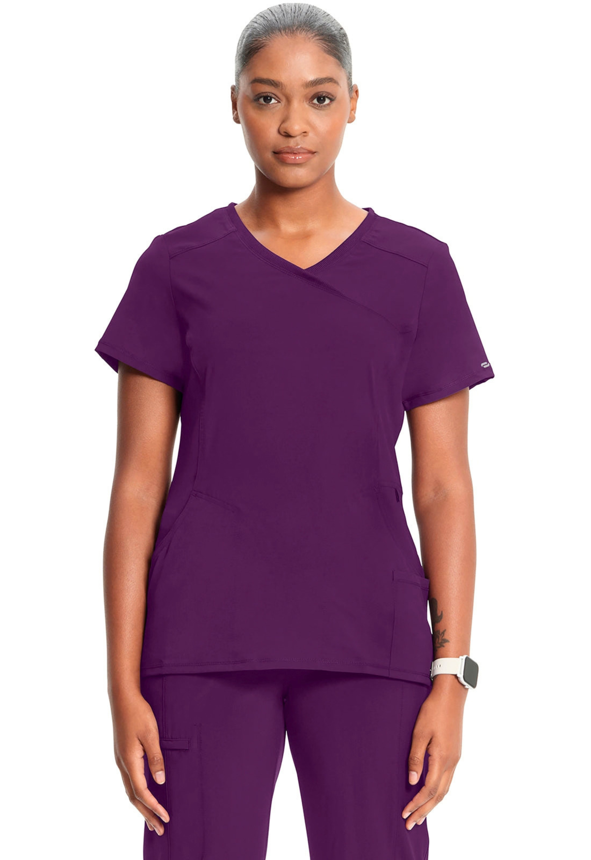 Infinity Women’s Mock Wrap Top and Pant Set 2625A/ 1123A