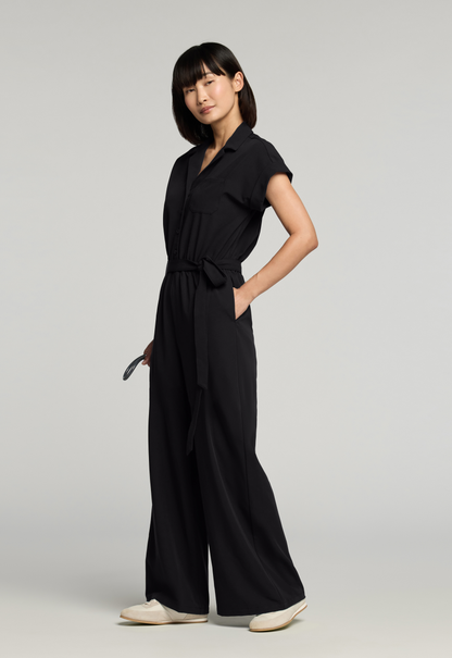 The Wide Leg Scrub Jumpsuit W140001