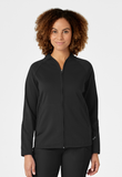 Wink Women's Fleece Scrub Jacket - 8209