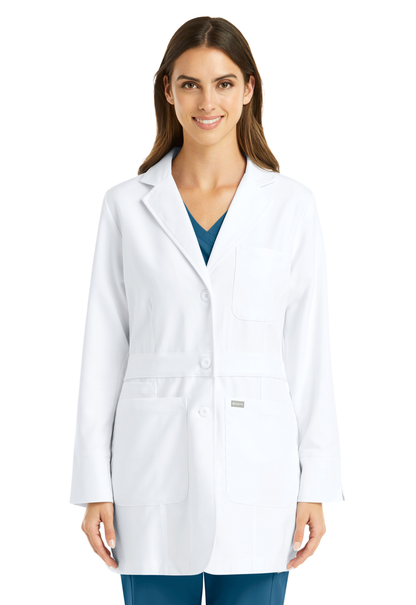 MOMENTUM Mid- Length 32" Lab Coat- 5072